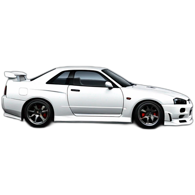 Nissan gtr skyline r34 emoji