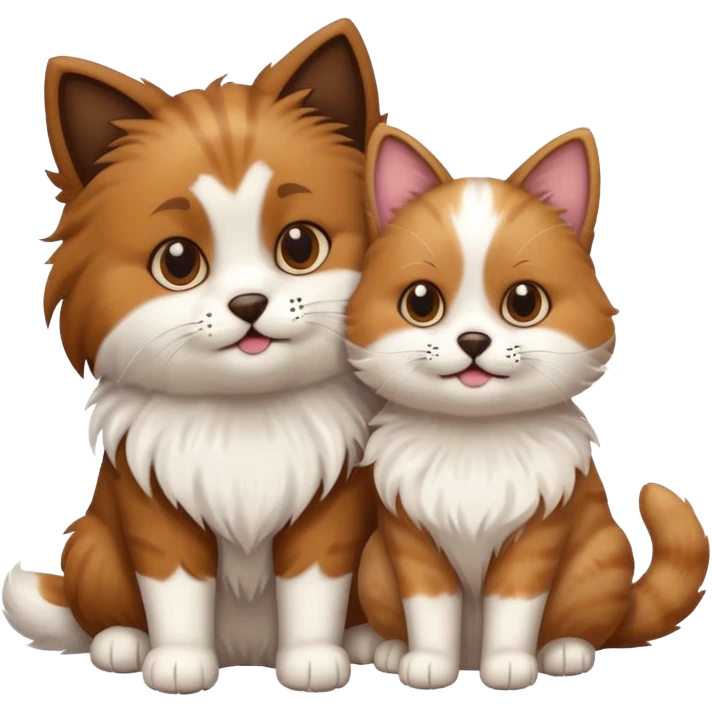 cat+dog emoji