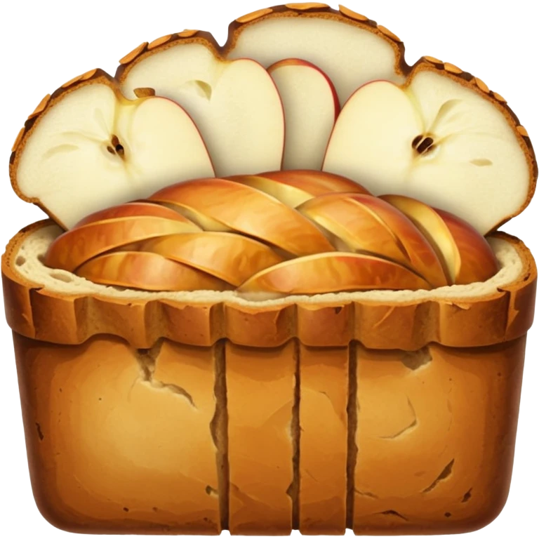 apple bread  emoji