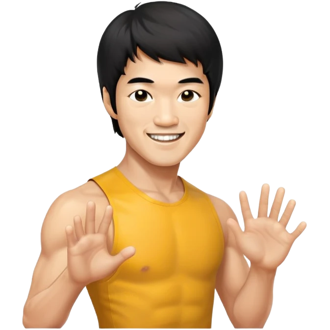 Bruce lee emoji
