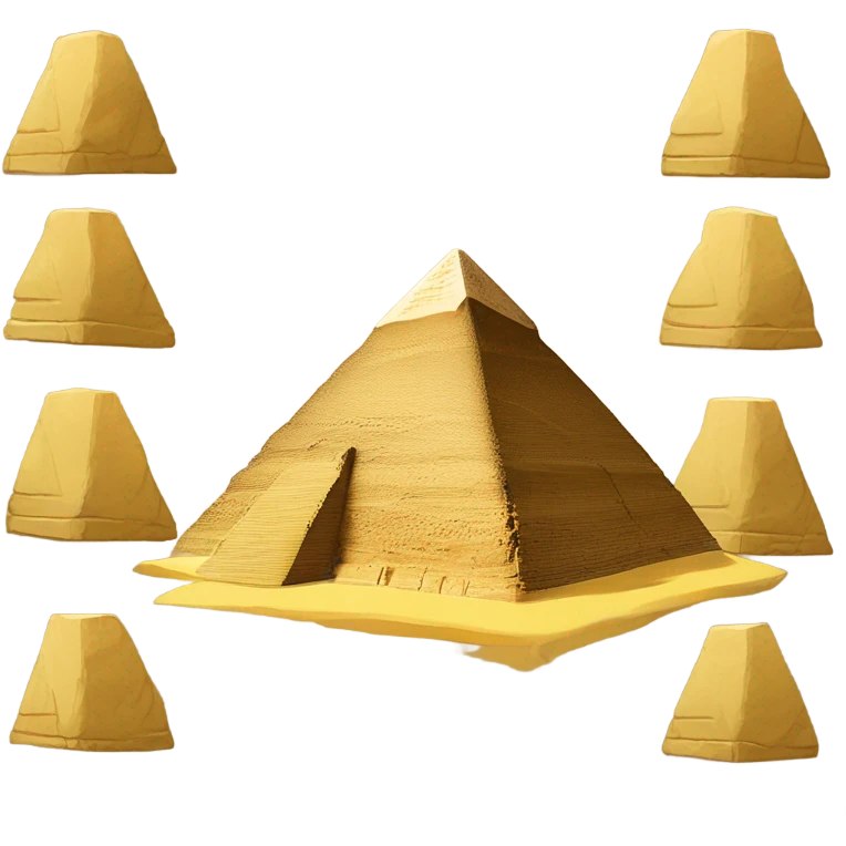 Pirámides de Egipto  emoji