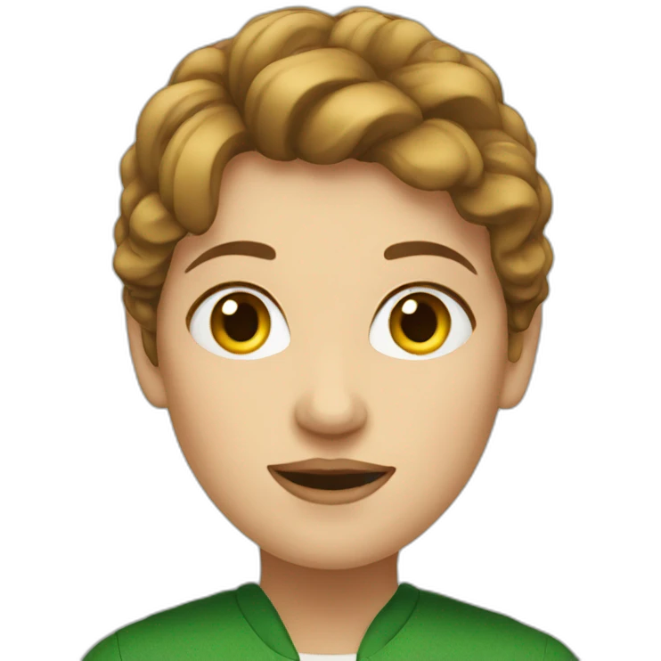 Irish woman emoji