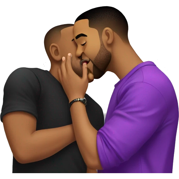 Will smith kissing drake emoji