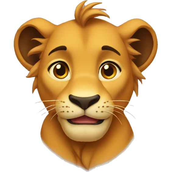 Simba emoji