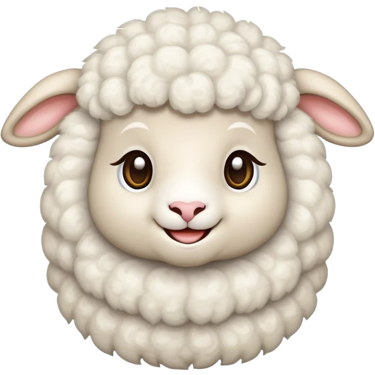 smiling lamb emoji