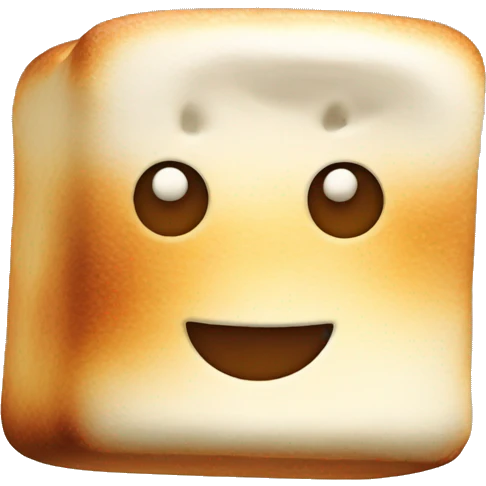 Toasted marshmellow emoji