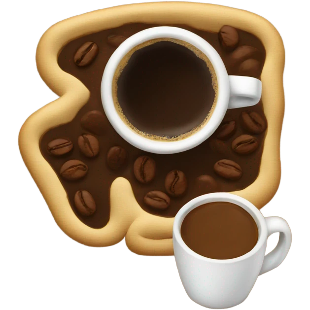 Huge coffee  emoji