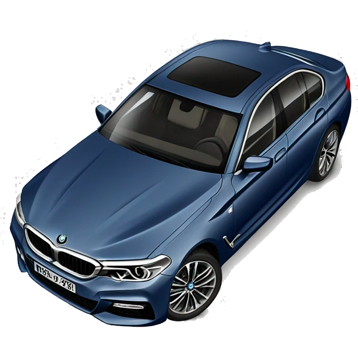 One BMW 5 Series G60  emoji
