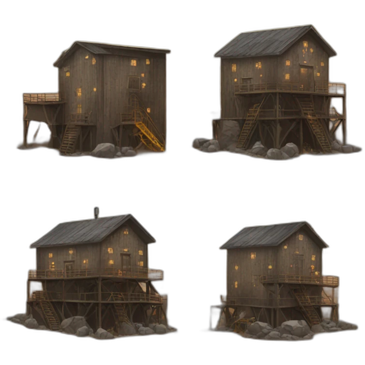 mine shaft/Mining Building house emoji