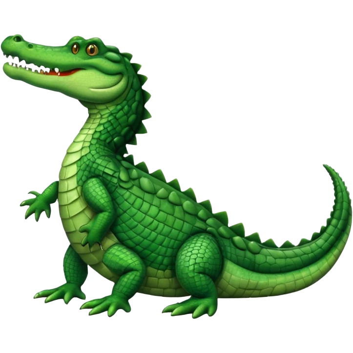 crocodile side view emoji