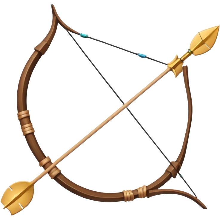bow and arrow emoji