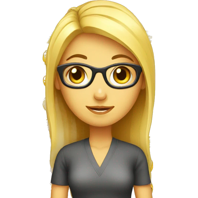 coding girl project management emoji