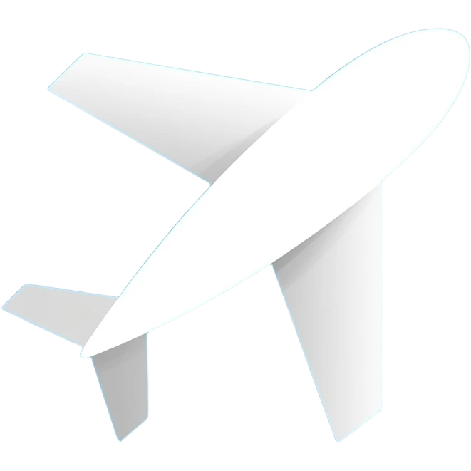 i want an app logo about flight emoji