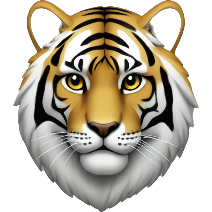 Mitad tigre mitad leon  emoji