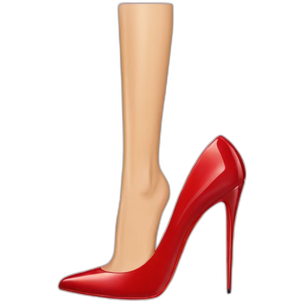 Louboutin heels emoji