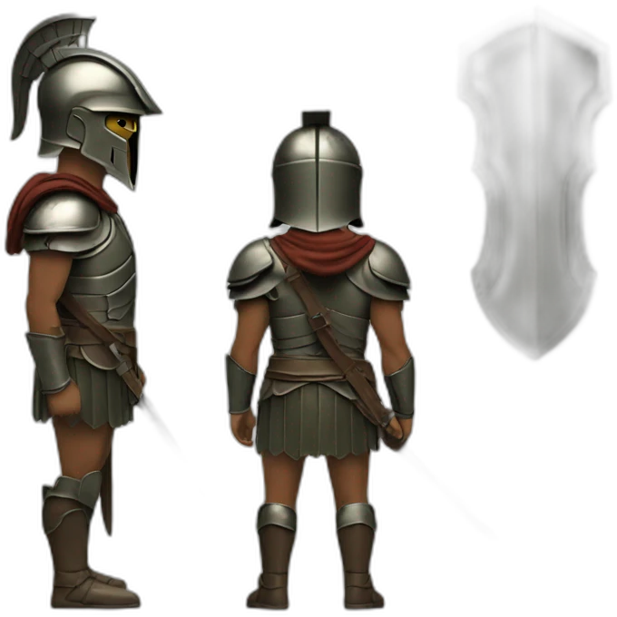 spartan soldier emoji