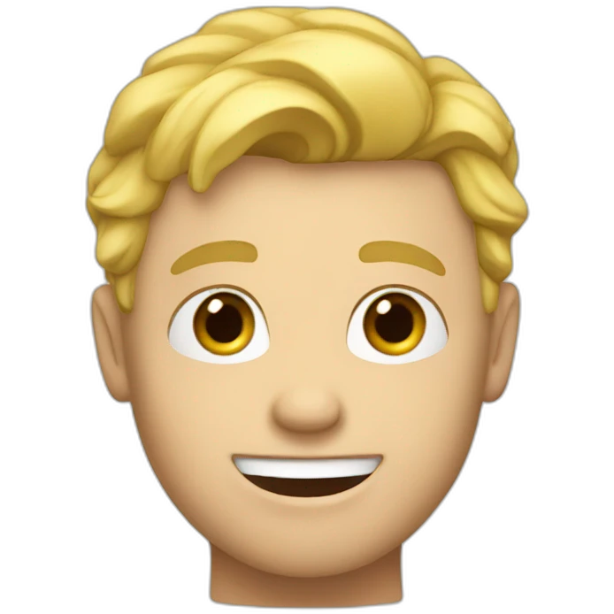 blond guy emoji