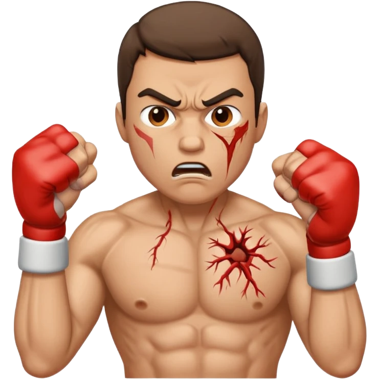 a man punches himself in the face  emoji
