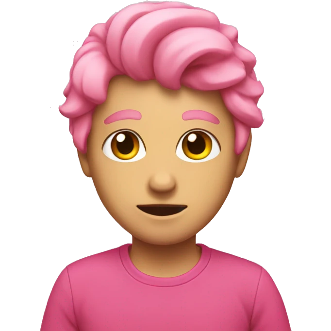 pink hewrt emoji