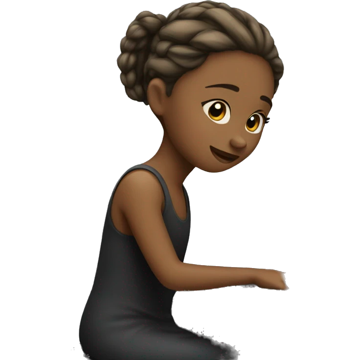 girl playing piano emoji