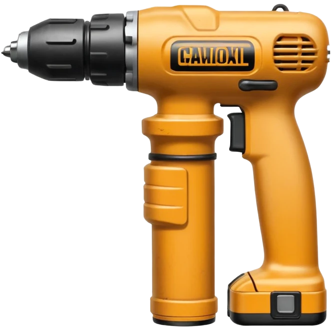 Hand caresses drill emoji