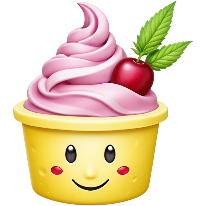 lemon cherry gelato with weed emoji