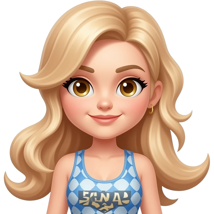 Female wrestler emoji