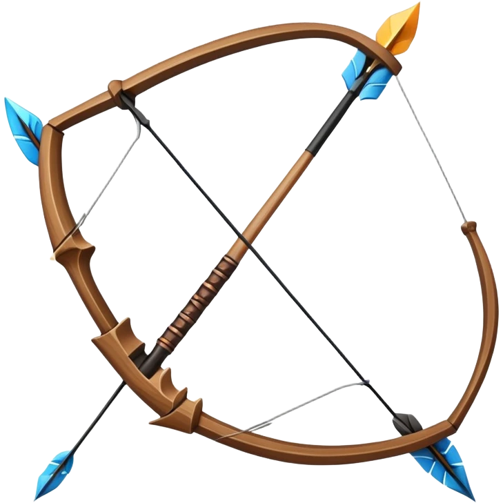 A bow with arrows emoji