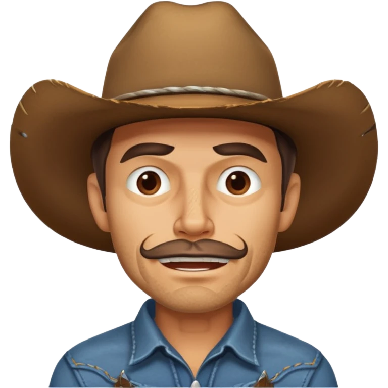 cowboy face emoji