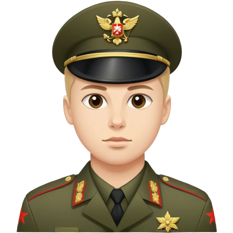 big modern russian army, photorealistic emoji