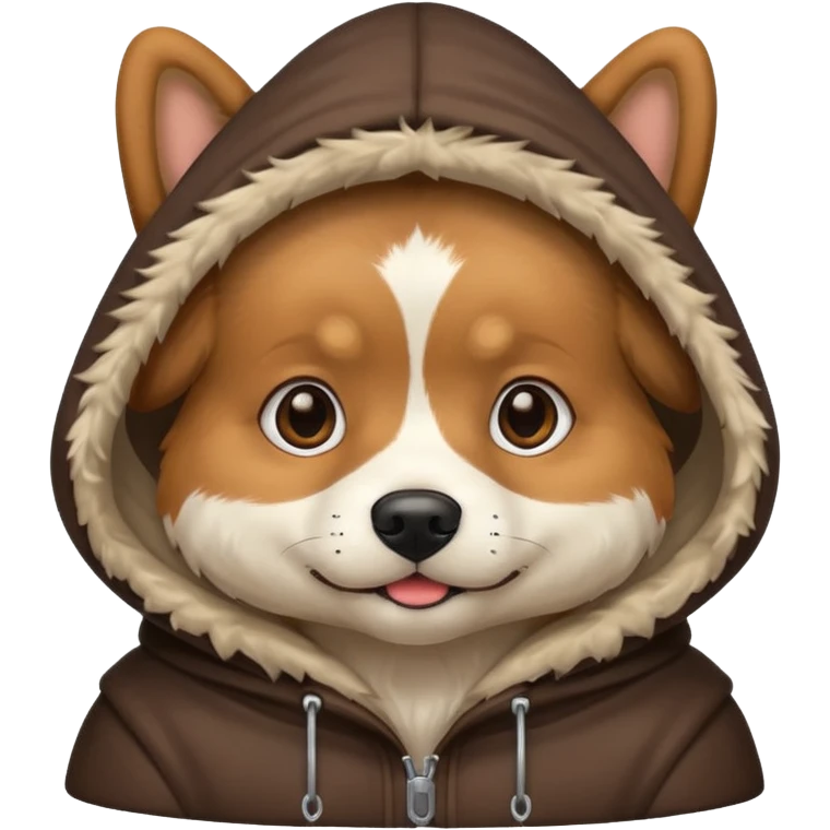 Dog with a Hoods emoji
