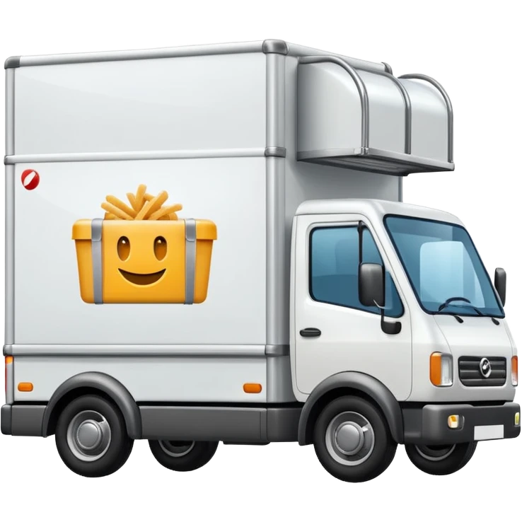 food delivery  lorry emoji