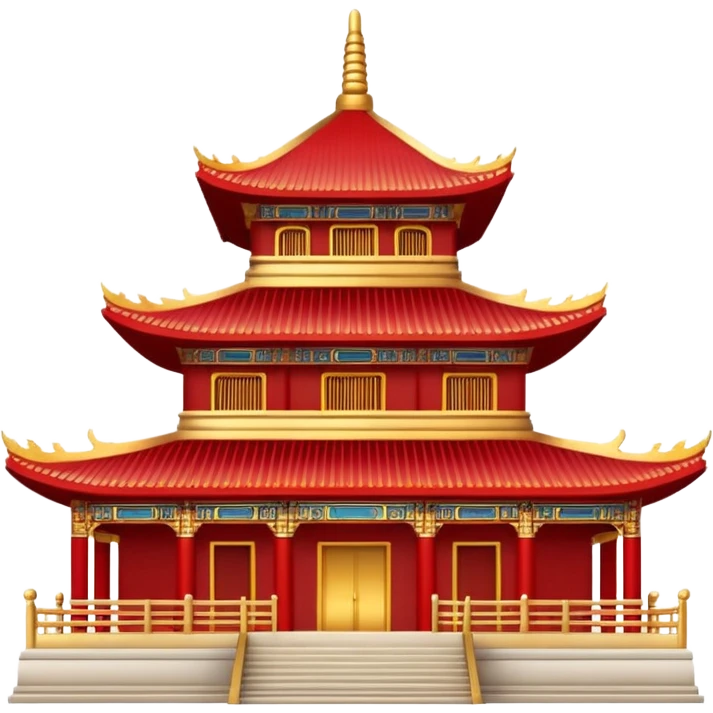 Chinese buddhism temple emoji