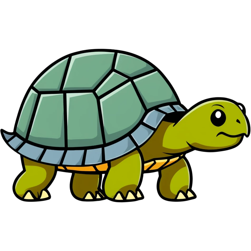 grumpy stone tortoise emoji