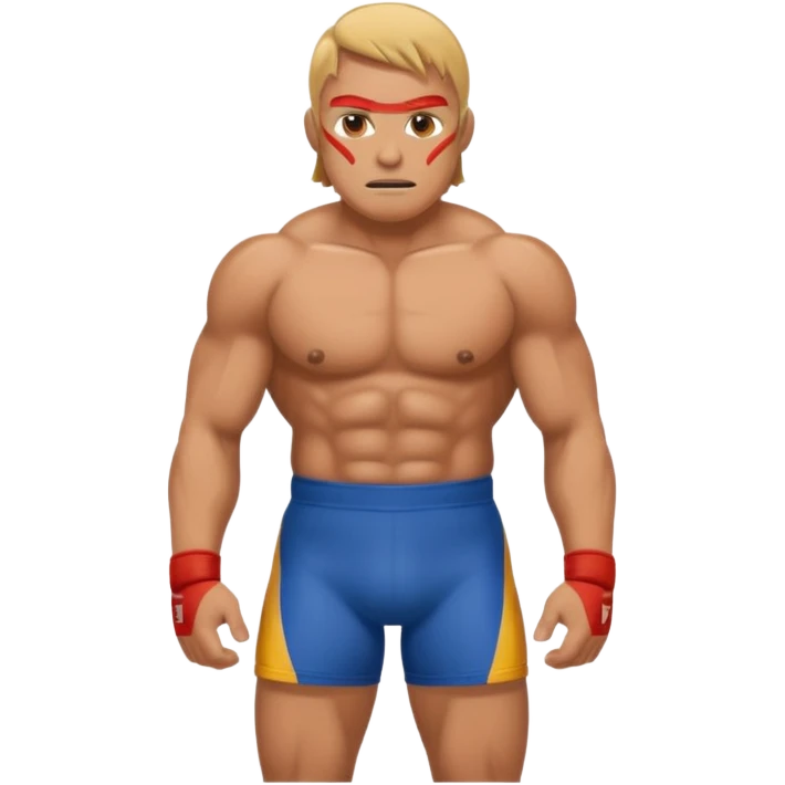 a wrestler emoji