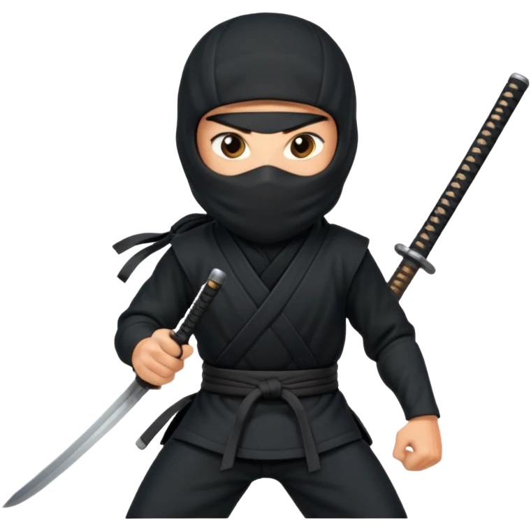 ninja posing emoji