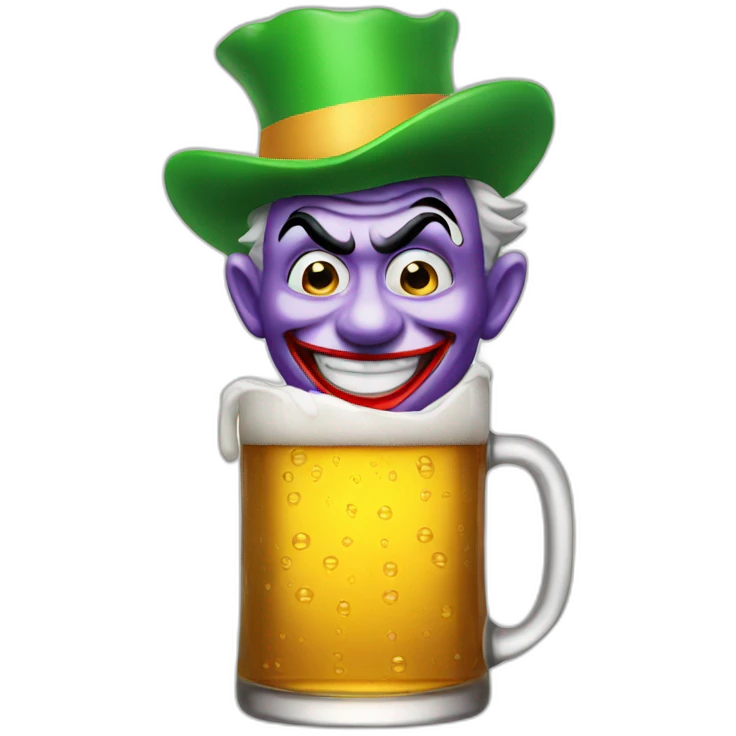 Joker beer emoji