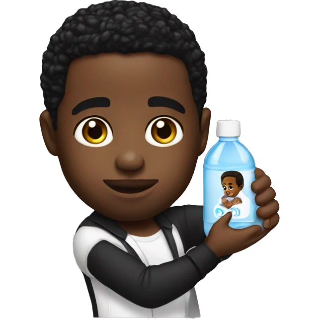 P diddy holding baby oil emoji