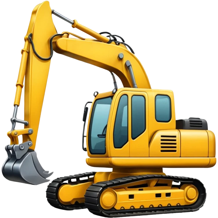 A excavator  emoji