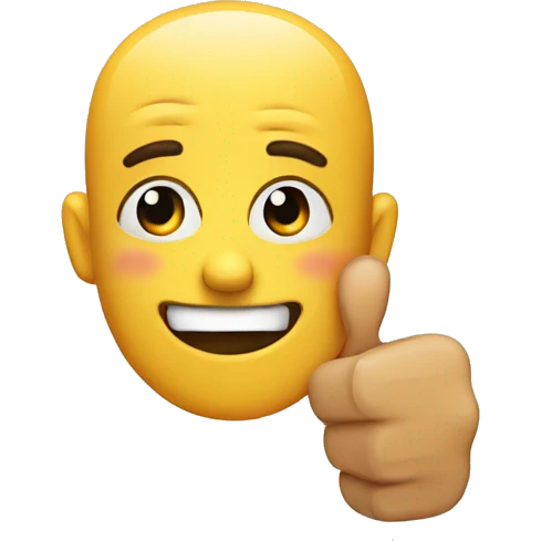 tired thumbs up emoji