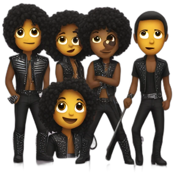 kiss band emoji
