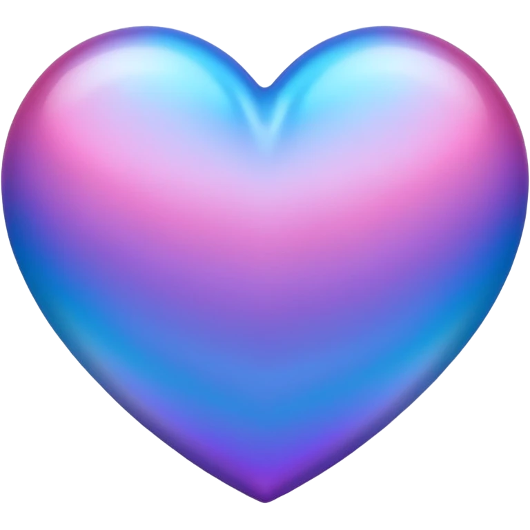 Ombré pink blue purple heart 2016 vibes emoji