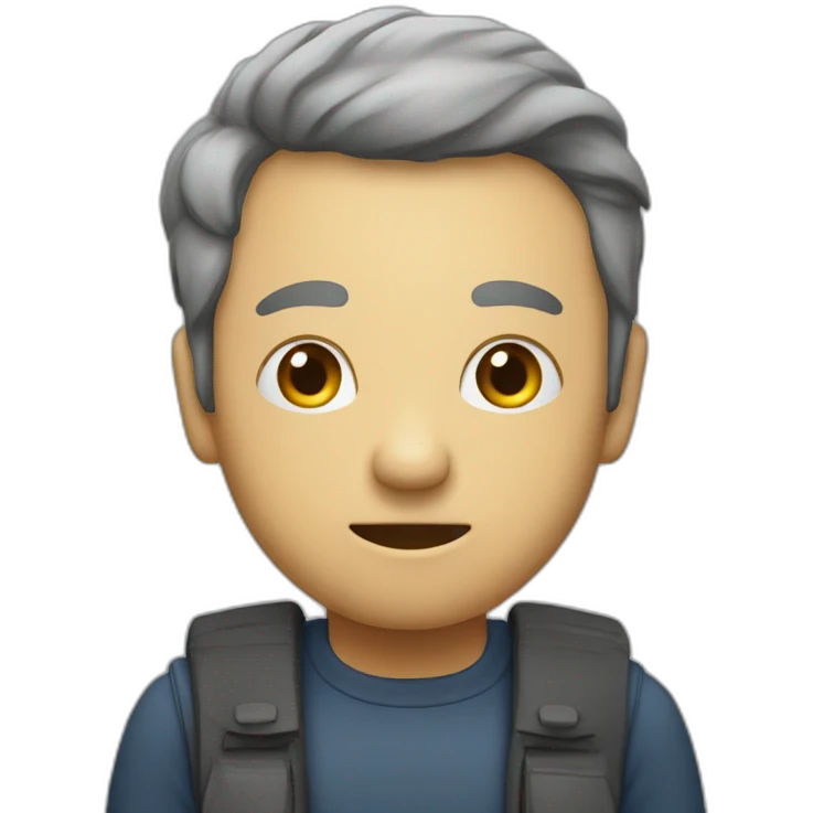 Personne qui regarde mal en jugeant emoji