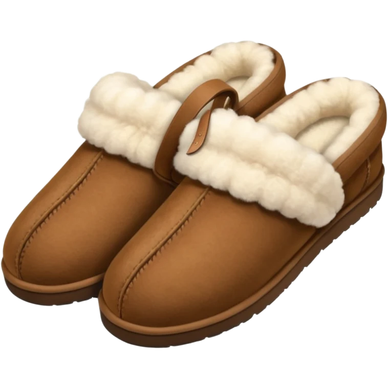 2 UGG slippers emoji