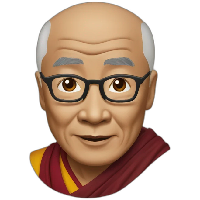 dalai lama emoji
