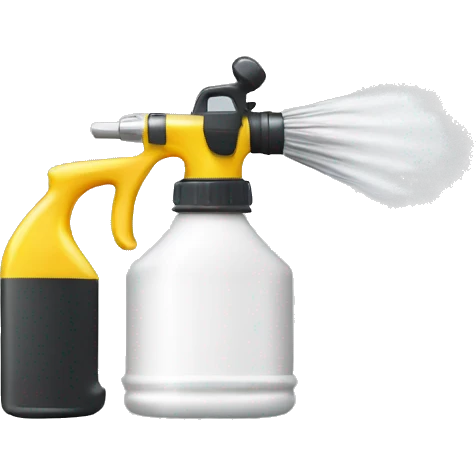 Paint sprayer emoji