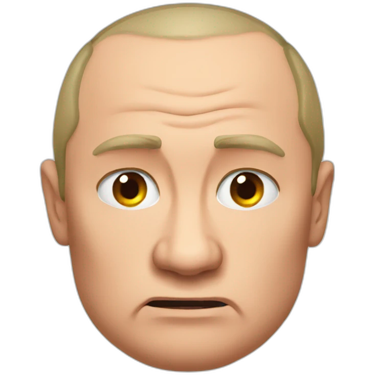 angry red face putin emoji