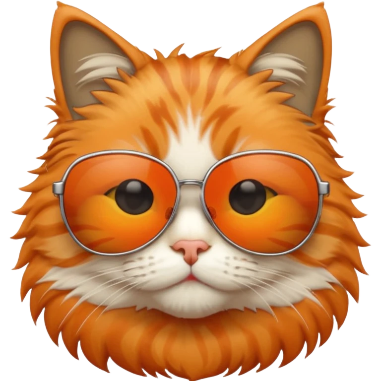 Cat wearing sunglasses emoji