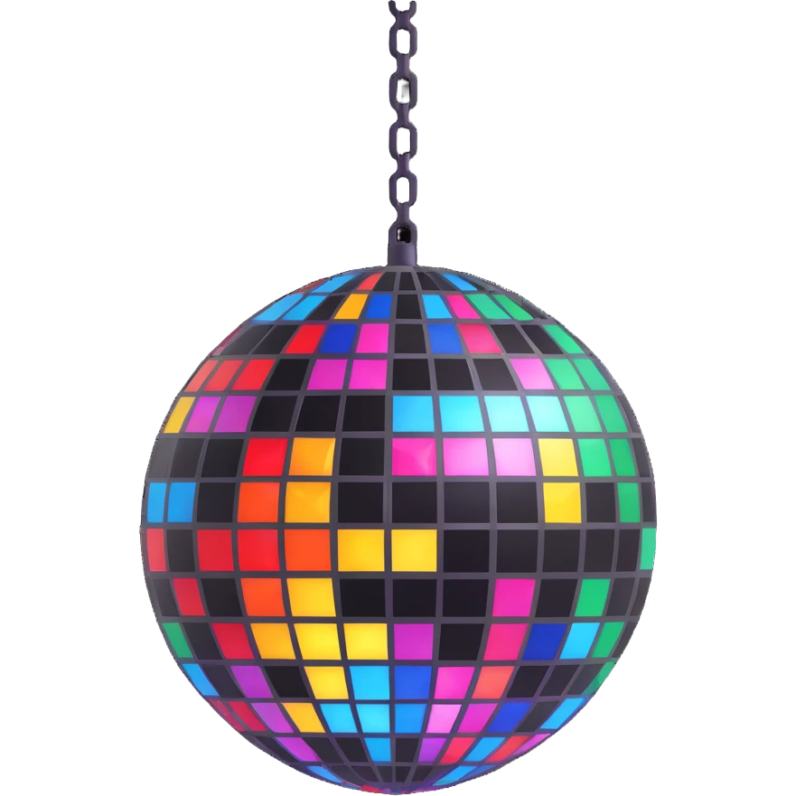 disco ball emoji