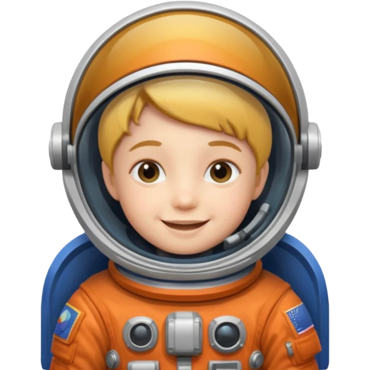 Astronaut Kids emoji